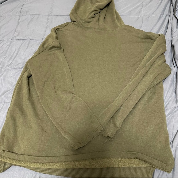 Women's Zara Oversized Hoodie in Army Green - Size Small - Picture 6 of 7
